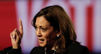 Kamala distances herself from Biden's 'garbage' remark