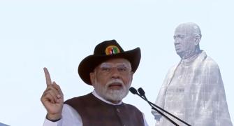 Modi pays tribute to Sardar Patel at Statue of Unity