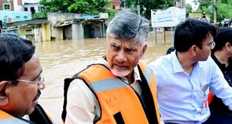 Floods Wreak Havoc In Andhra, Telangana