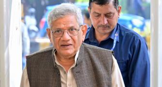 Sitaram Yechury critical, on respiratory support