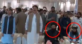 Pak fumes as Afghan diplomats seated during anthem 