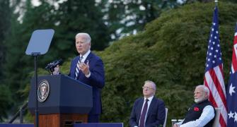 China testing us, Biden caught saying on hot mic