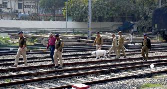 Military train halted after detonators found on track