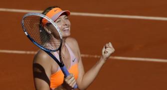 PHOTOS: Sharapova subdues Bouchard to reach Paris final