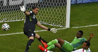 PHOTOS: Nigeria held by Iran in World Cup's first draw