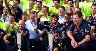 PHOTOS: Ricciardo upstages Mercedes to grab thrilling win
