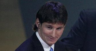 Messi wins FIFA World Player of Year award