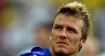 Beckham almost cried when Milan drew Man United
