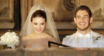 Milan's Pato marries TV actress in Rio