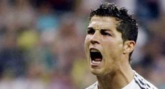 Ronaldo scores first Real goal