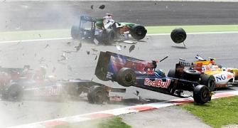Images from the Spanish F1 Grand Prix