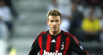 Beckham rejoins Milan on loan
