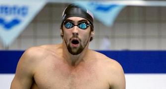 Out of shape Phelps hits the wall in Stockholm