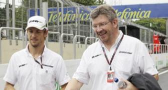 Your future is with us, Brawn tells Button