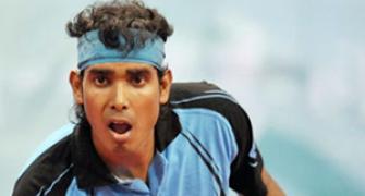 Asian TT: Sharath crashes out