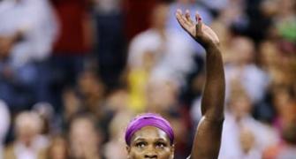 Serena fined for semi-final outburst