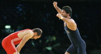 Ramesh Kumar creates wrestling history