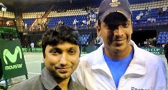 Spotted: Mahesh Bhupathi in Johannesburg