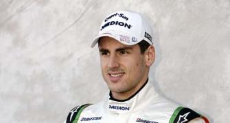 Sutil revs it up to finish 2nd fastest in testing