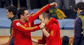 Time for Spain to gain top spot says Xavi