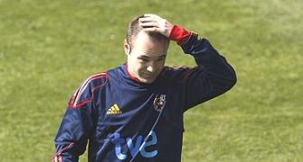 Spain's Iniesta on road to recovery