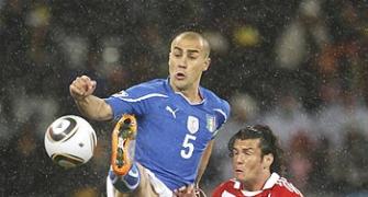 Italy escape with 1-1 draw against Paraguay
