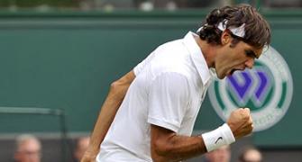 Images from day one at Wimbledon