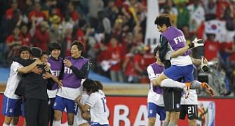 South Korea advance after Nigeria draw
