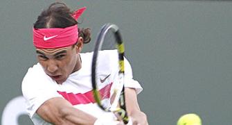 Nadal, Davydenko cruise at Indian Wells