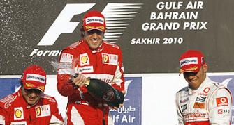 Images from the Bahrain Grand Prix