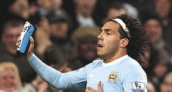 EPL: Tevez hat-trick helps Man City beat Wigan