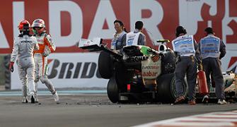 No points from Abu Dhabi, Force India finishes 7th