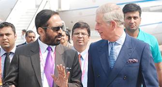 Prince Charles arrives in India for CWG opening