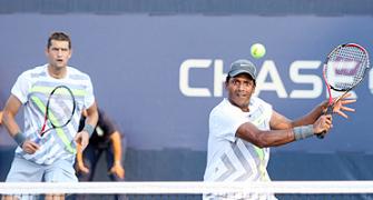 Bhupathi-Mirnyi advance to 2nd round at US Open