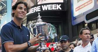 Nadal charms New York crowds before heading home