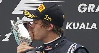 Images: Faultless Vettel eases to Malaysian GP win