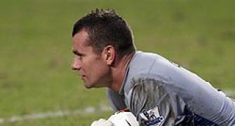 Villa's Shay Given sidelined for a month with injury