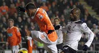 EPL: Spurs slump to 3-1 defeat at Blackpool