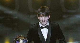 Messi, Mourinho spoil Spanish party at FIFA Ballon D'Or