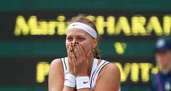 Kvitova beats Sharapova to lift Wimbledon title