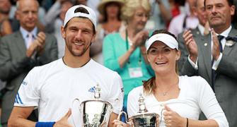 Czechs celebrate hat-trick of Wimbledon wins