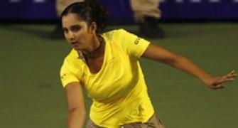 Sania rises in doubles ranking