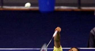 Saina in Indonesia Open final