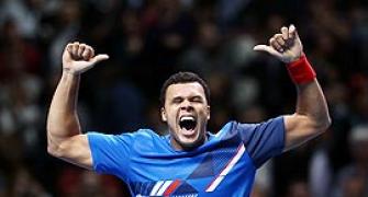 World Tour Finals: Tsonga on song, knocks Nadal out