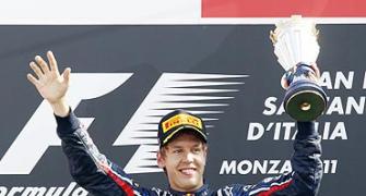 Vettel victorious in Monza