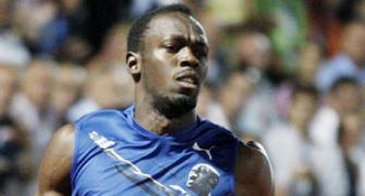 Bolt wins 100 meters redemption race