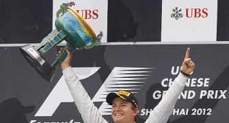 F1 PHOTOS: Rosberg wins in China for first victory