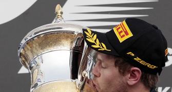 Vettel wins Bahrain GP, protesters kept away