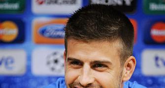 Guardiola, Pique reject rift claims before Chelsea tie