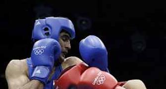 Beijing bronze medallist Vijender bites the dust
